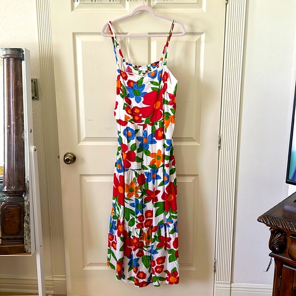 SKIES ARE BLUE curvy midi dress 1X - Picture 2 of 5